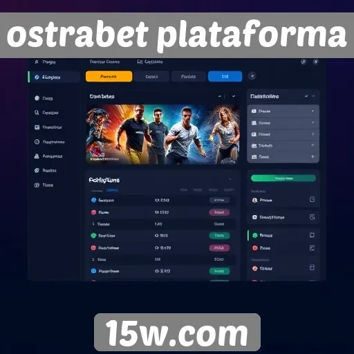 Análise da interface da plataforma Ostrabet