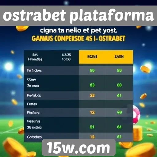 Comparativo de bônus oferecidos pela Ostrabet plataforma